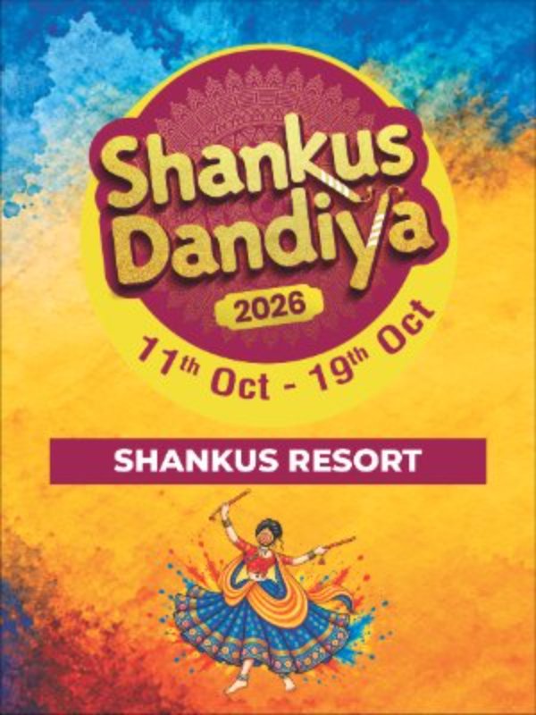 Shankus Dandiya 2026 at Shankus Waterpark